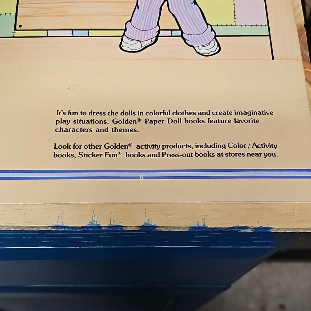 Vintage My Buddy doll paperdolls Golden books - Picture 4 of 16